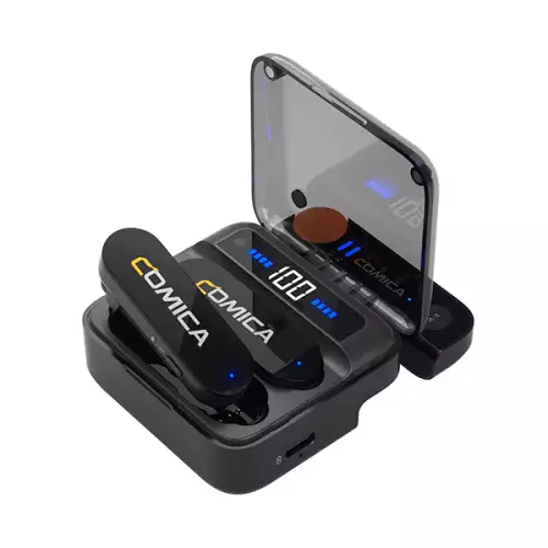 Comica Vimo S UC 2.4G Dual Channel Mini Wireless Microphone 