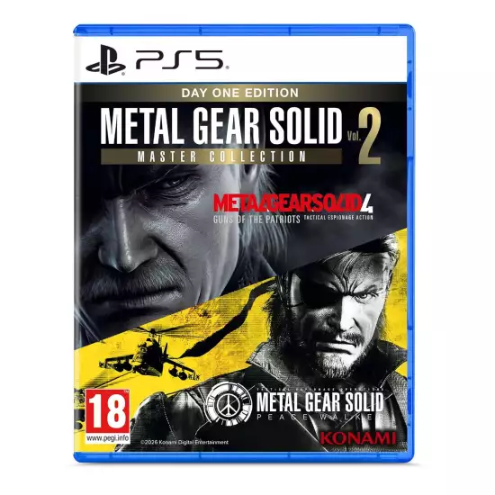 Metal Gear Solid: Master Collection Vol. 2 - Day One Edition - PS5 Metal Gear Solid: Master Collection Vol. 2 - Day One Edition - PS5