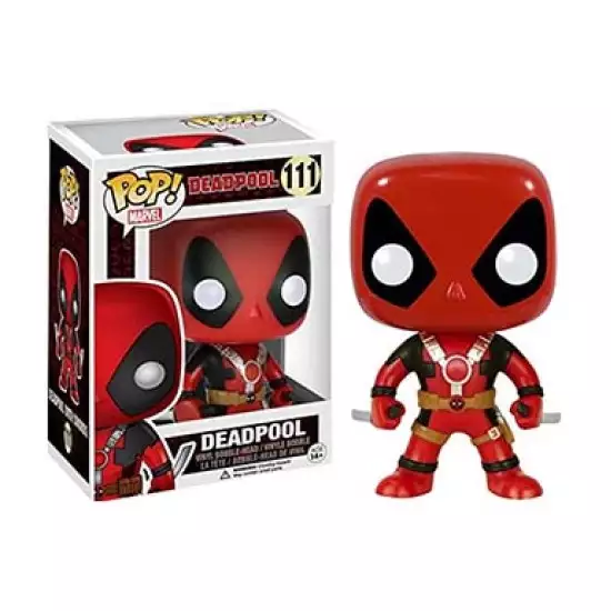 POP! MARVEL: DEADPOOL (TWO SWORDS) BY FUNKO (111) POP! MARVEL: DEADPOOL (TWO SWORDS) BY FUNKO (111)