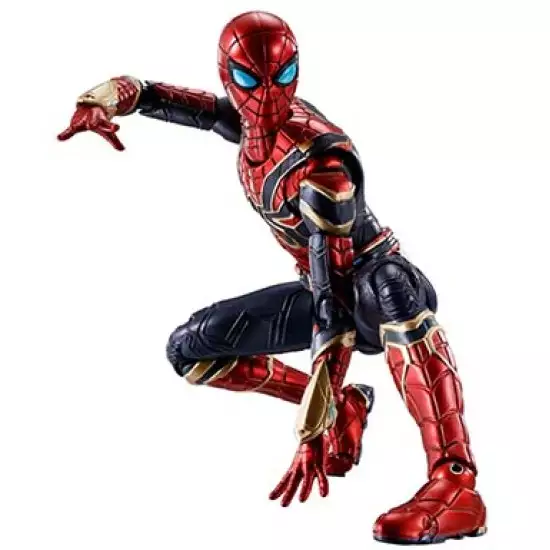 S.H.FIGUARTS SPIDER-MAN: NO WAY HOME - IRON SPIDER ACTION FIGURE BY BANDAI TAMASHII S.H.FIGUARTS SPIDER-MAN: NO WAY HOME - IRON SPIDER ACTION FIGURE BY BANDAI TAMASHII