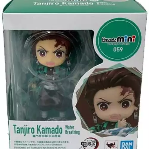 FIGUARTS MINI DEMON SLAYER TANJIRO KAMADO (WATER BREATHING VER.) BY BANDAI TAMASHII
