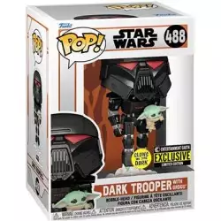 POP! : Star Wars Mandalorian Dark Trooper BY FUNKO (488) POP! : Star Wars Mandalorian Dark Trooper BY FUNKO (488)