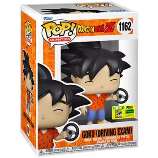 POP! : Animation : Dragon Ball Z Goku (Driving Exam) BY FUNKO (1162) POP! : Animation : Dragon Ball Z Goku (Driving Exam) BY FUNKO (1162)