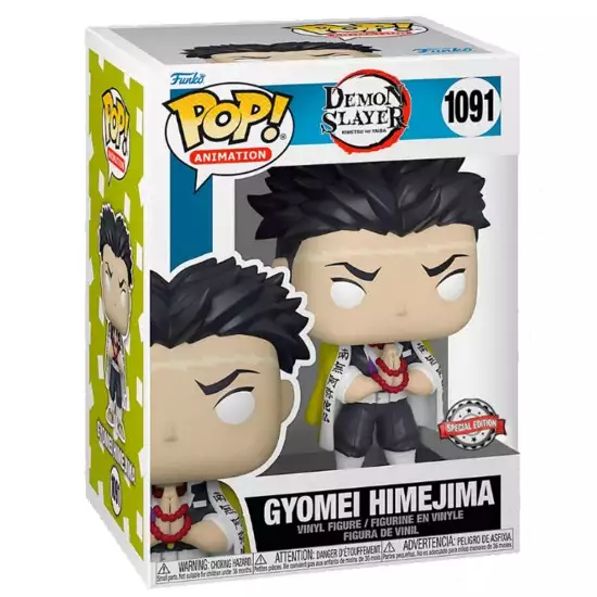 POP! ANIMATION: DEMON SLAYER - GYOMEI HIMEJIMA (EXCLUSIVE) BY FUNKO (1091) POP! ANIMATION: DEMON SLAYER - GYOMEI HIMEJIMA (EXCLUSIVE) BY FUNKO (1091)