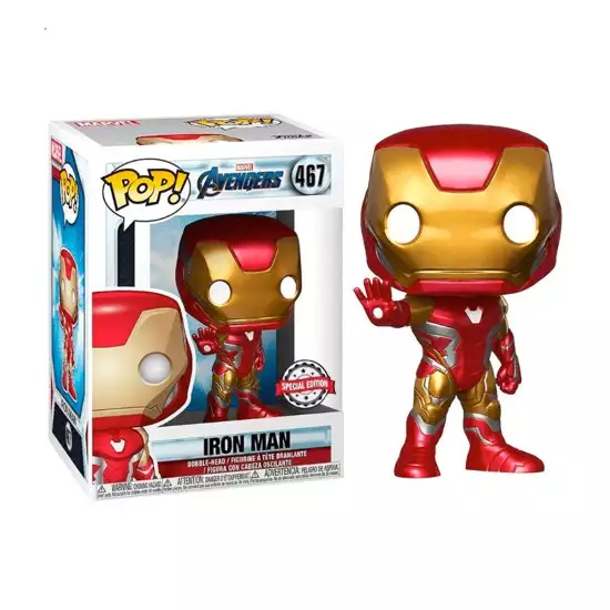 POP! MARVEL: AVENGERS ENDGAME - IRON MAN (EXCLUSIVE) BY FUNKO (467) POP! MARVEL: AVENGERS ENDGAME - IRON MAN (EXCLUSIVE) BY FUNKO (467)