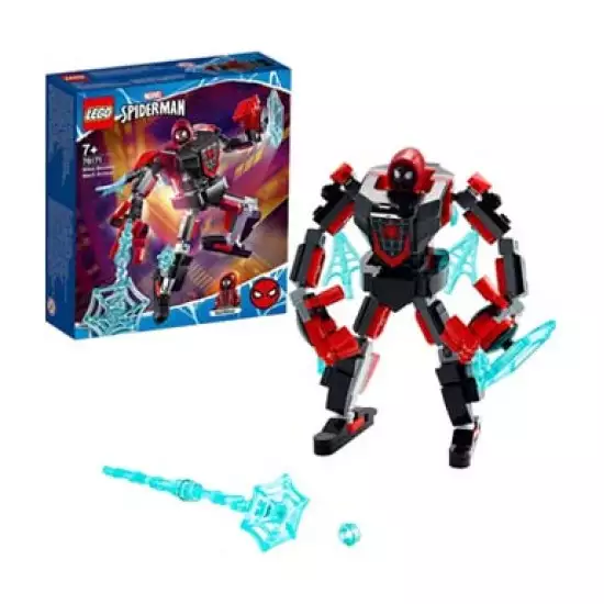 LEGO 76171 Spider-Man Miles Morales Mech Armour Set, Action Figure Toy for 7+ Boys and Girls, Marvel Super Heroes Playset LEGO 76171 Spider-Man Miles Morales Mech Armour Set, Action Figure Toy for 7+ Boys and Girls, Marvel Super Heroes Playset
