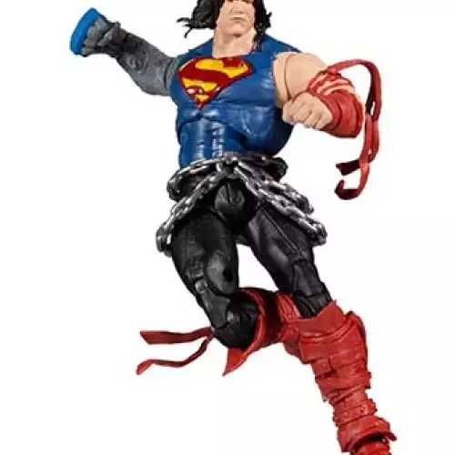 McFarlane DC BUILD A 7" FIGURES WV4 4 Death Metal Superman, Multicolor, DC BUILD-A 7" FIGURES WV4, 15417-7