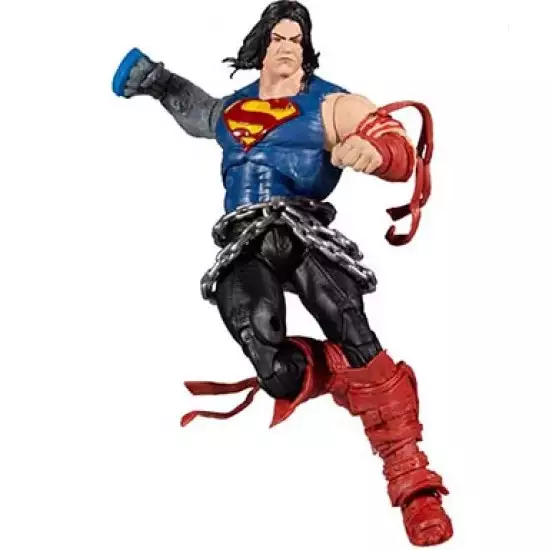 McFarlane DC BUILD A 7" FIGURES WV4 4 Death Metal Superman, Multicolor, DC BUILD-A 7" FIGURES WV4, 15417-7