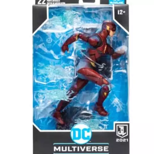DC MULTIVERSE JUSTICE LEAGUE (SNYDER CUT) - SPEED FORCE FLASH ACTION FIGURE BY MCFARLANE TOYS