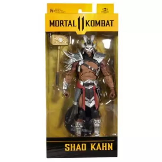 MORTAL KOMBAT 11 - SHAO KAHN (PLATINUM KAHN VARIANT) ACTION FIGURE BY MCFARLANE TOYS MORTAL KOMBAT 11 - SHAO KAHN (PLATINUM KAHN VARIANT) ACTION FIGURE BY MCFARLANE TOYS