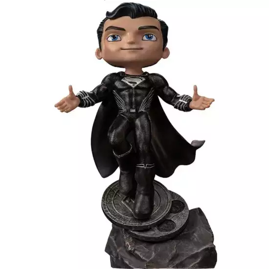 ZACK SNYDER`S JUSTICE LEAGUE - SUPERMAN BLACK MINICO STATUE BY IRON STUDIOS ZACK SNYDER`S JUSTICE LEAGUE - SUPERMAN BLACK MINICO STATUE BY IRON STUDIOS