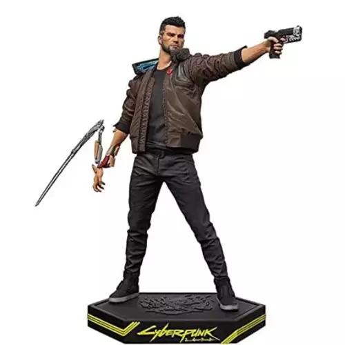 Dark Horse Deluxe Cyberpunk 2077 V-Male Figure, Multicolor, 9.5 inches