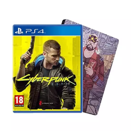 Cyberpunk 2077 + Steelbook - PS4 Cyberpunk 2077 + Steelbook - PS4