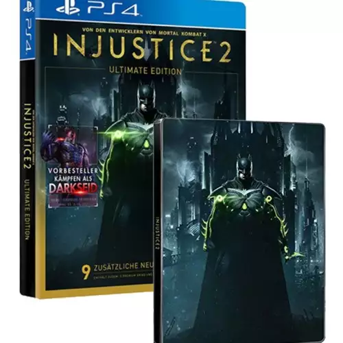 Injustice 2 Includes Darkseid Ultimate Edition & Steelbook - PS4