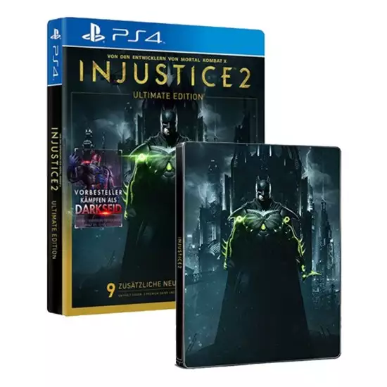 Injustice 2 Includes Darkseid Ultimate Edition & Steelbook - PS4 Injustice 2 Includes Darkseid Ultimate Edition & Steelbook - PS4