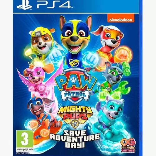 PAW Patrol Mighty Pups Save Adventure Bay! (PS4)