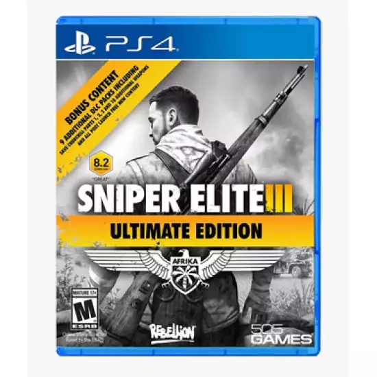 Sniper Elite 3: (Ultimate Edition) - PS4 Sniper Elite 3: (Ultimate Edition) - PS4