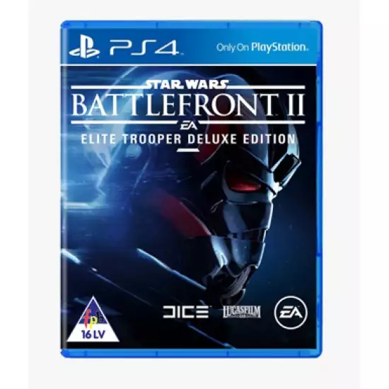 STAR WARS BATTLEFRONT II - ELITE TROOPER DELUXE EDITION - PS4 (Used) STAR WARS BATTLEFRONT II - ELITE TROOPER DELUXE EDITION - PS4 (Used)
