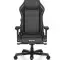 DXRacer 1238S Master Series Gaming Chair, Microfiber Leather, 4D Armrests, Multi-functional Tilt, 3" Casters, High Density Mold Shaping Foam, 220lbs Recommended Weight, Black | DMC-I238S-N-N1-A3