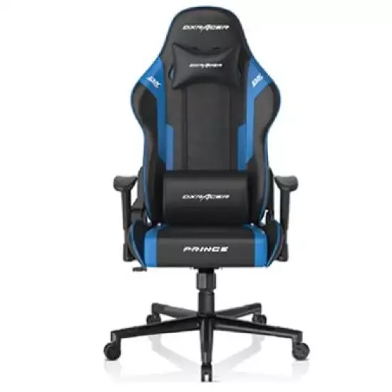 DXRacer Prince Series P132 Gaming Chair, 1D Armrests with Soft Surface, Black / Blue | GC-P132-NB-F2-158 DXRacer Prince Series P132 Gaming Chair, 1D Armrests with Soft Surface, Black / Blue | GC-P132-NB-F2-158
