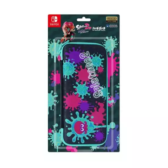 Hori [Nintendo Licensed Products] Splatoon 2 Hard Pouch for Nintendo Switch Ink × Octopus [Nintendo Switch corresponding]