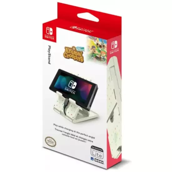 HORI Nintendo Play Stand (Animal Crossing) Compact Adjustable Gaming Stand- Officially Licensed - Nintendo Switch HORI Nintendo Play Stand (Animal Crossing) Compact Adjustable Gaming Stand- Officially Licensed - Nintendo Switch