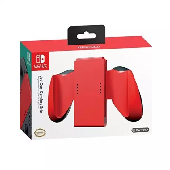 PowerA Joy-Con Comfort Grip for Nintendo Switch - Red PowerA Joy-Con Comfort Grip for Nintendo Switch - Red