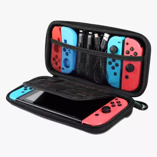 UGREEN Shockproof Case compatible for Nintendo Switch2017 and OLED,Travel Carrying Case Bag with Carved soft Liner, compatible for Nintendo Switch Console