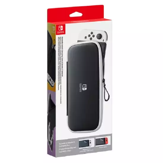 Nintendo Switch (OLED Model) Carrying Case & Screen Protector (Nintendo Switch) Nintendo Switch (OLED Model) Carrying Case & Screen Protector (Nintendo Switch)