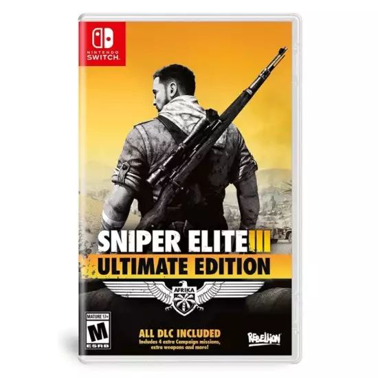 Sniper Elite 3 Ultimate Edition - Nintendo Switch Sniper Elite 3 Ultimate Edition - Nintendo Switch