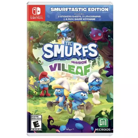 The Smurfs: Mission Vileaf - Smurftastic Edition (Nintendo Switch) The Smurfs: Mission Vileaf - Smurftastic Edition (Nintendo Switch)