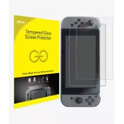 JETech Screen Protector for Nintendo Switch 2017, Tempered Glass Film, 2-Pack