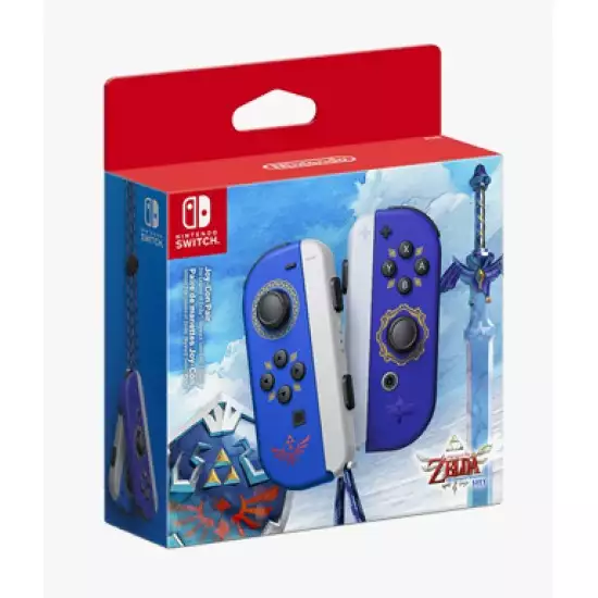 Joy-Con Pair The Legend Of Zelda: Skyward Sword Edition - Nintendo Switch Joy-Con Pair The Legend Of Zelda: Skyward Sword Edition - Nintendo Switch