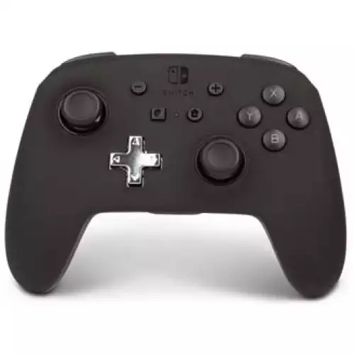 PowerA Enhanced Wireless Controller for Nintendo Switch - Black, Nintendo Switch Lite, Gamepad, Game Controller, Bluetooth Controller