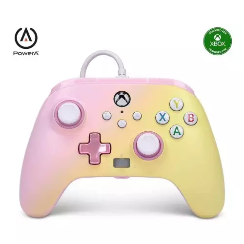 PowerA Enhanced Wired Controller for Xbox Series X|S - Pink Lemonade