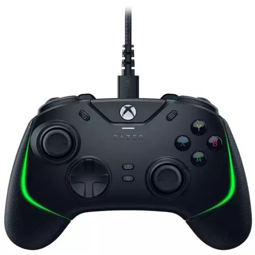 Razer Wolverine V2 Chroma Wired Gaming Controller for Xbox Series X|S, Xbox One, PC: RGB Lighting - Remappable Buttons & Triggers - Mecha-Tactile Action Buttons & D-Pad - Trigger Stop-Switches - Black