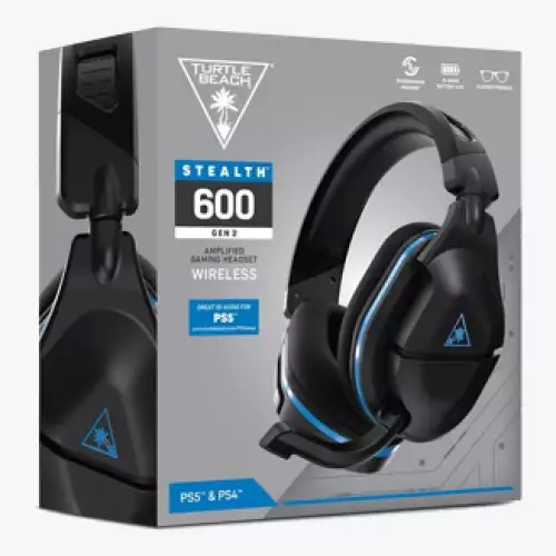 Turtle Beach Stealth 600 Gen 2 Wireless Gaming Headset for PlayStation 5 and PlayStation 4, Black (Used)