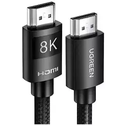 UGREEN 8K HDMI Cable, Ultra HD High-Speed 48Gbps HDMI 2.1 Cord, Support 8K@60Hz, 4K@120Hz, eARC Dynamic HDR Dolby Vision for MacBook 2021 Pro PS5, PS4, Nintendo Switch, Samsung TV, Roku Braided -3M (80602) UGREEN 8K HDMI Cable, Ultra HD High-Speed 48Gbps HDMI 2.1 Cord, Support 8K@60Hz, 4K@120Hz, eARC Dynamic HDR Dolby Vision for MacBook 2021 Pro PS5, PS4, Nintendo Switch, Samsung TV, Roku Braided -3M (80602)