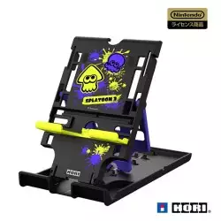 HORI Nintendo Licensed Product Splatoon 3 Multifunctional Play Stand for Nintendo Switch Compatible with Lite and Organic EL