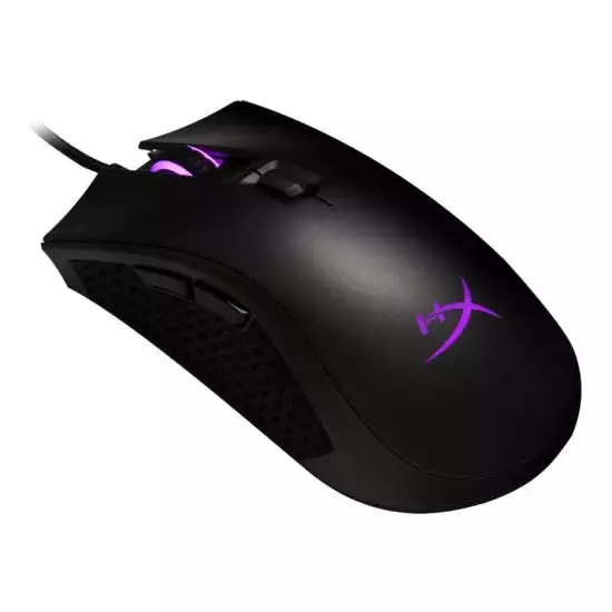 HyperX Pulsefire FPS Pro - Software Controlled Gaming Mouse with RGB Light Effects and Macro Customization - 6 Programmable Buttons - HX-MC003B