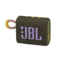 JBL Go 3 Portable Waterproof Speaker with JBL Pro Sound, Powerful Audio, Punchy Bass, Ultra-Compact Size, Dustproof, Wireless Bluetooth Streaming, 5 Hours of Playtime - Green JBL Go 3 Portable Waterproof Speaker with JBL Pro Sound, Powerful Audio, Punchy Bass, Ultra-Compact Size, Dustproof, Wireless Bluetooth Streaming, 5 Hours of Playtime - Green