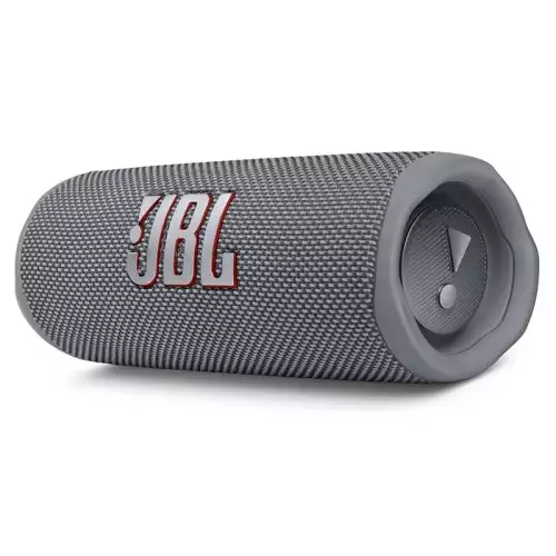 JBL Flip 6 Portable IP67 Waterproof Speaker with Bold JBL Original Pro Sound, 2-Way Speaker, Powerful Sound and Deep Bass, 12 Hours Battery, Safe USB-C Charging Protection - Grey, JBLFLIP6GREY (USED)