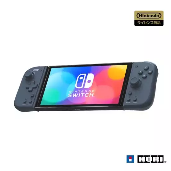 HORI Nintendo Switch Split Pad Compact (MIDNIGHT BLUE) - Ergonomic Controller For Handheld Mode - Officially Licensed By Nintendo HORI Nintendo Switch Split Pad Compact (MIDNIGHT BLUE) - Ergonomic Controller For Handheld Mode - Officially Licensed By Nintendo