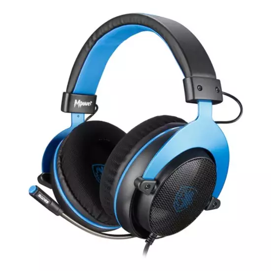 SADES MPOWER Gaming Headset -SA-723 Blue SADES MPOWER Gaming Headset -SA-723 Blue