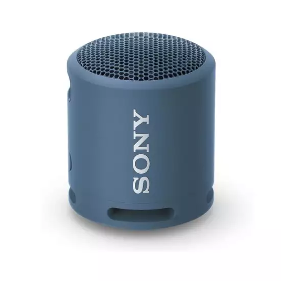 Sony SRS-XB13 Extra Bass Portable Compact Waterproof Wireless Speaker, Light Blue (Open Sealed)
