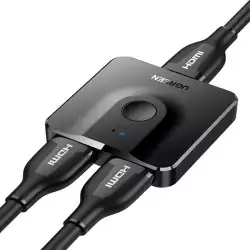UGREEN HDMI Switch 4K@60Hz, Bi-Directional HDMI Splitter 1 in 2 Out HDMI Switcher Supports UHD 3D HDR Compatible with PS5/4, Xbox, Roku, Apple TV, Fire Stick