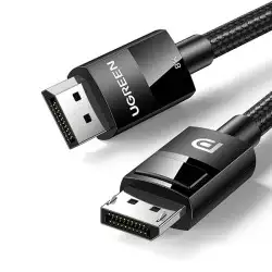 UGREEN VESA Certified 8K DisplayPort Cable 6FT, DP 1.4 Cable Displayport to Displayport Cable Support 8K@60Hz, 4K@144Hz, FreeSync, G-Sync, HDR, 32.4Gbps for HDTVs, Displays, Monitors, Graphics, PC (80392B) UGREEN VESA Certified 8K DisplayPort Cable 6FT, DP 1.4 Cable Displayport to Displayport Cable Support 8K@60Hz, 4K@144Hz, FreeSync, G-Sync, HDR, 32.4Gbps for HDTVs, Displays, Monitors, Graphics, PC (80392B)