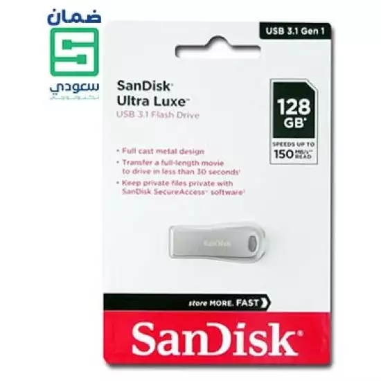 SanDisk 128GB Ultra Luxe Gen 1 SDCZ74-128G-G46 USB 3.1 Flash Drive SanDisk 128GB Ultra Luxe Gen 1 SDCZ74-128G-G46 USB 3.1 Flash Drive