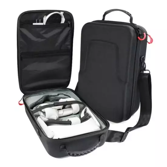ProCase Hard Travel Case for Oculus Quest 2/Oculus Quest VR Gaming Headset and Controllers Accessories Shockproof EVA Hard Shell Carrying Case Storage Bag –Black ProCase Hard Travel Case for Oculus Quest 2/Oculus Quest VR Gaming Headset and Controllers Accessories Shockproof EVA Hard Shell Carrying Case Storage Bag –Black