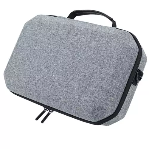 Hard Travel Case for Oculus Quest 2, All-in-one VR Gaming Headset and Controllers Accessories Shockproof EVA Hard Shell Carrying Case Storage Bag with Shoulder Strap, Also Fits Elite Strap